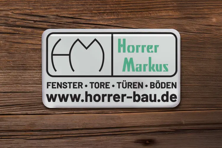 Horrer Markus Holzverarbeitung & Erdbewegungen Doming Aufkleber